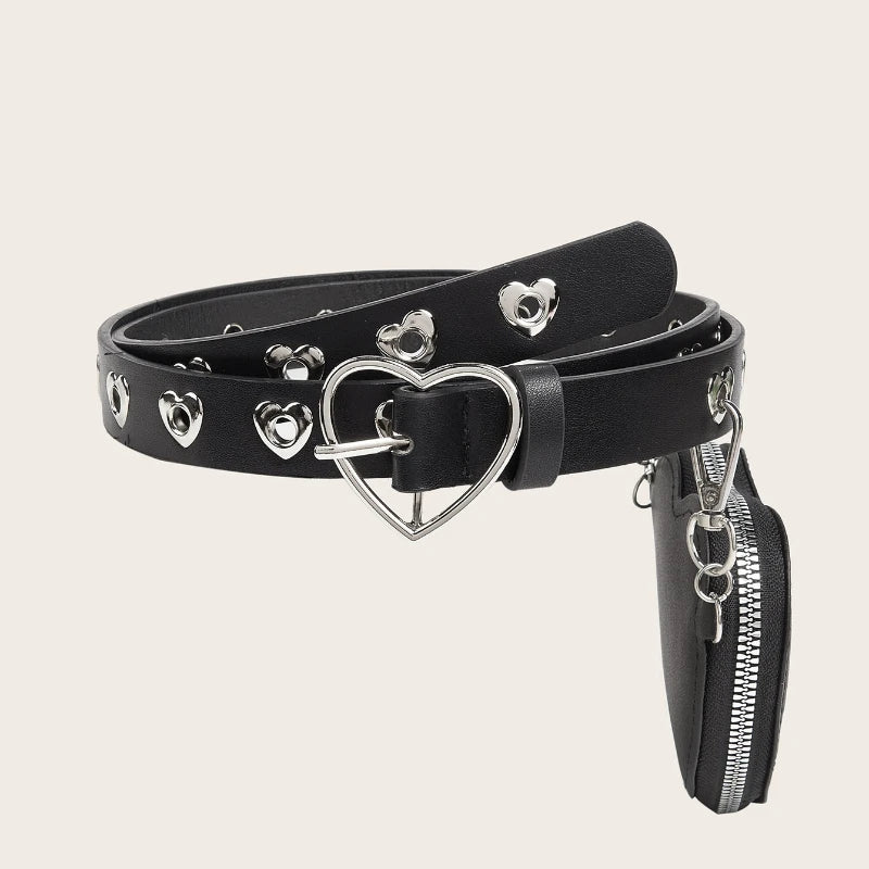 Minimalist Geometric Buckle Casual Belt for Women