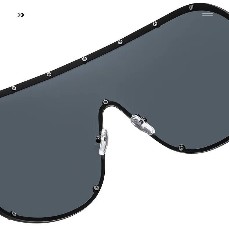 Large Frame Polarized Sunglasses