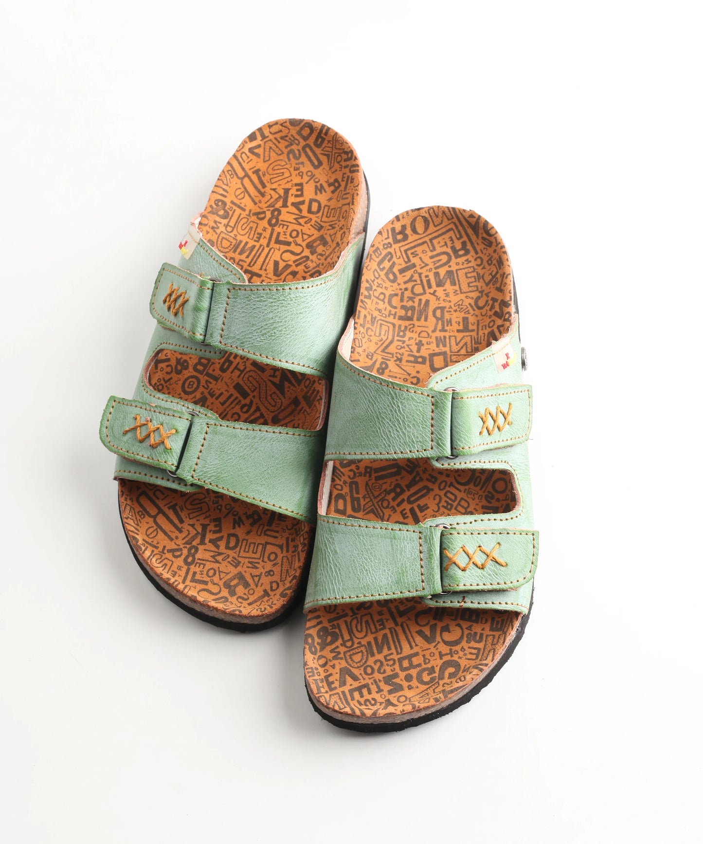 Genuine Leather Flat Sandals