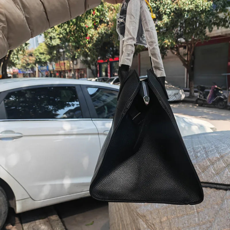 Women Tote Bag Fashion Underarm Pouch Large Capacity Pu Leather Shoulder Bag Retro Crossbody Bag Casual Portable BucketBags