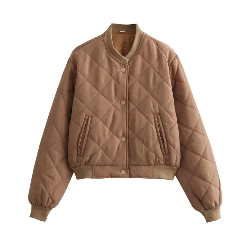 Fashion Women's Short Coat Simple Comfortable Button Down Casual Long Sleeve Jacket Autumn 2025 Street Wear Outerwear Jacket
