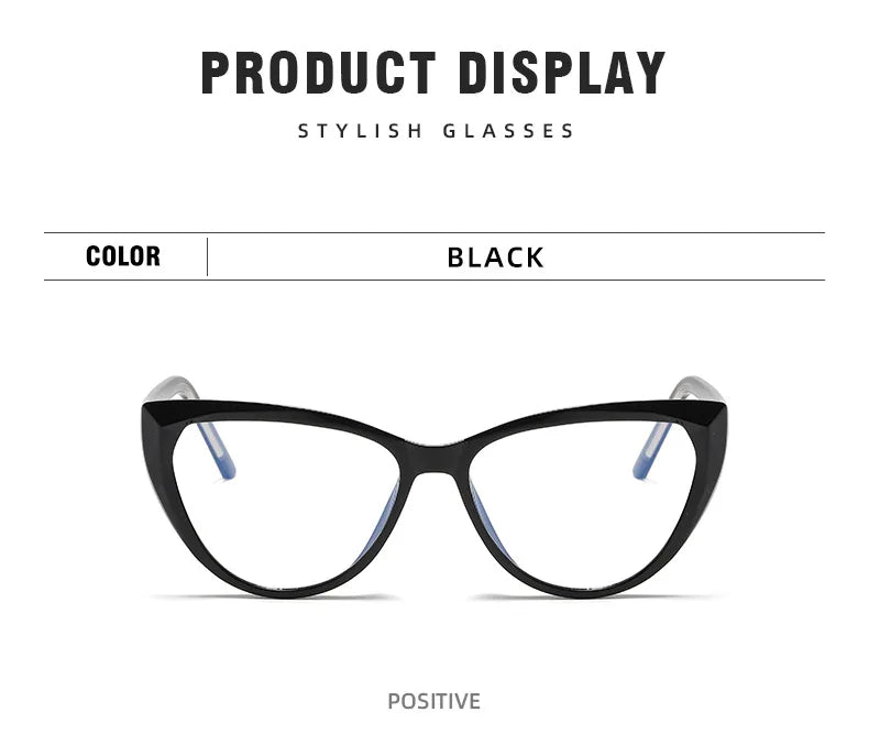 Stylish Transparent Cat Eye Reading Glasses for Women