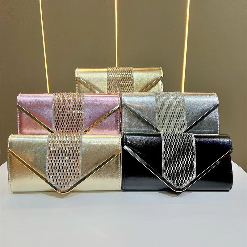 Embellished Evening Minaudiere Clutch
