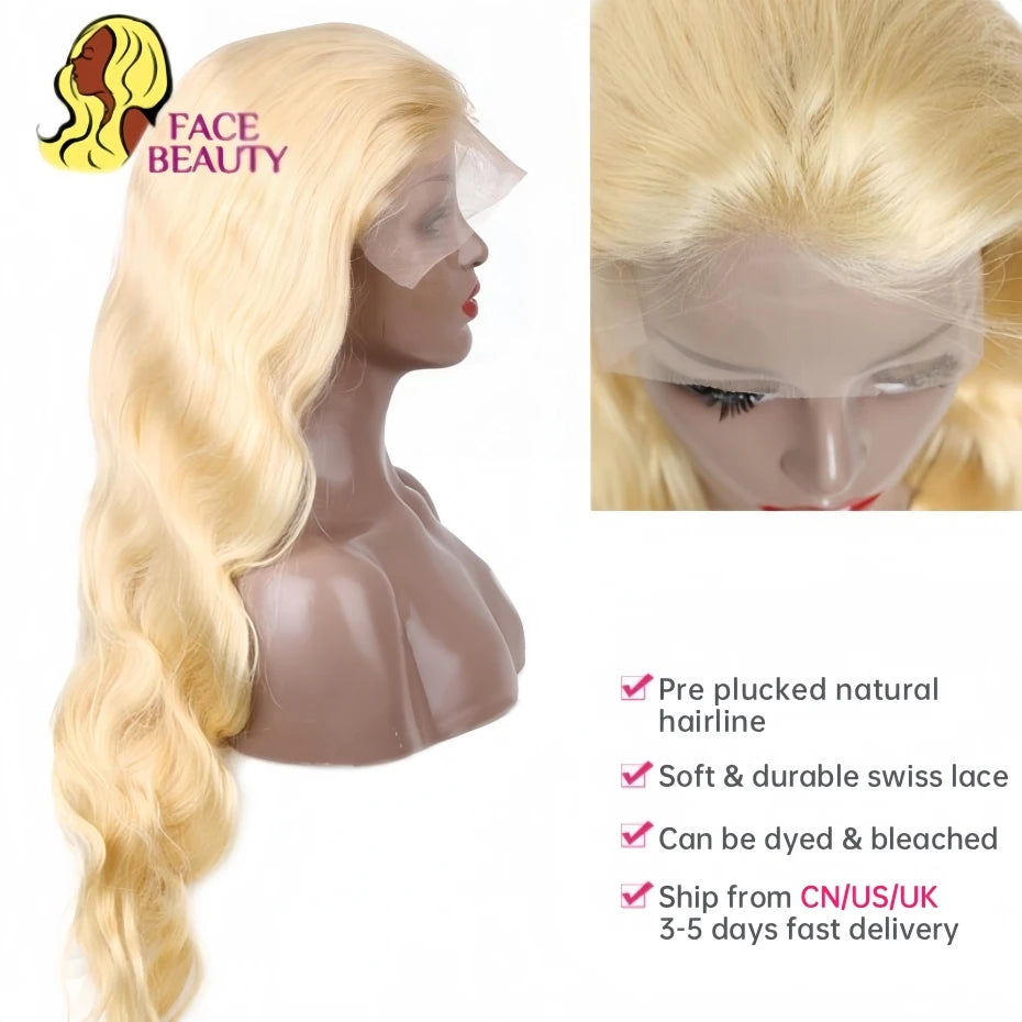 Lace Front Body Wave Brazilian Human Hair Wig for Women