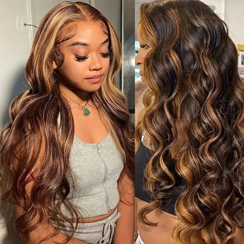 5x5 Glueless Body Wave Lace Front Human Hair Wig for Women