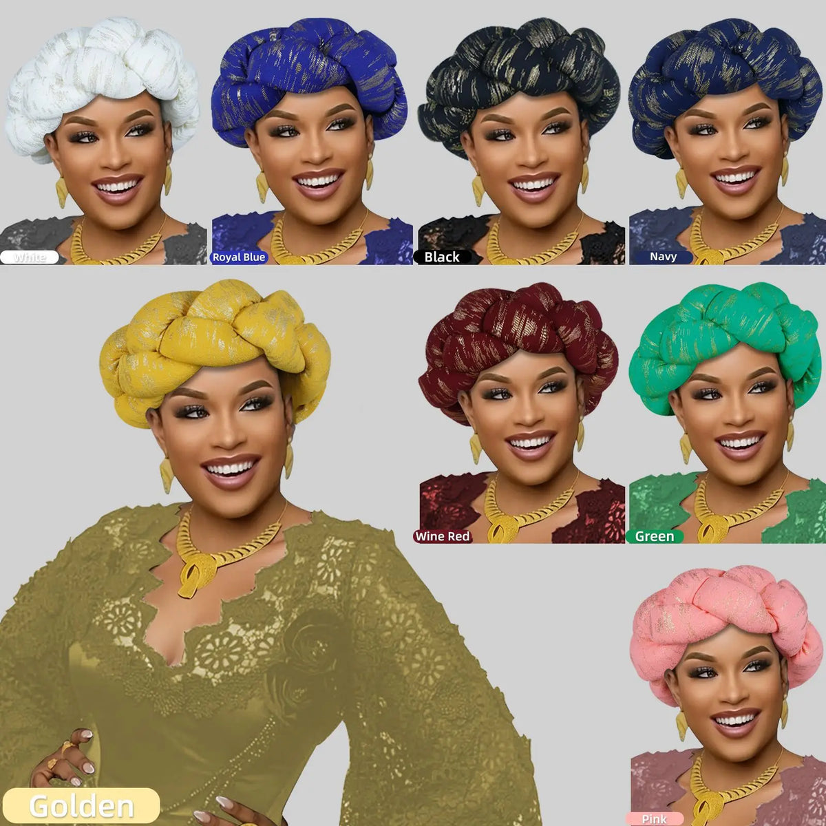 Oversized Braided Headband Hair Accessory for Women