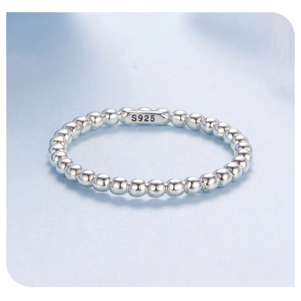 Sterling Silver Rope Band Ring
