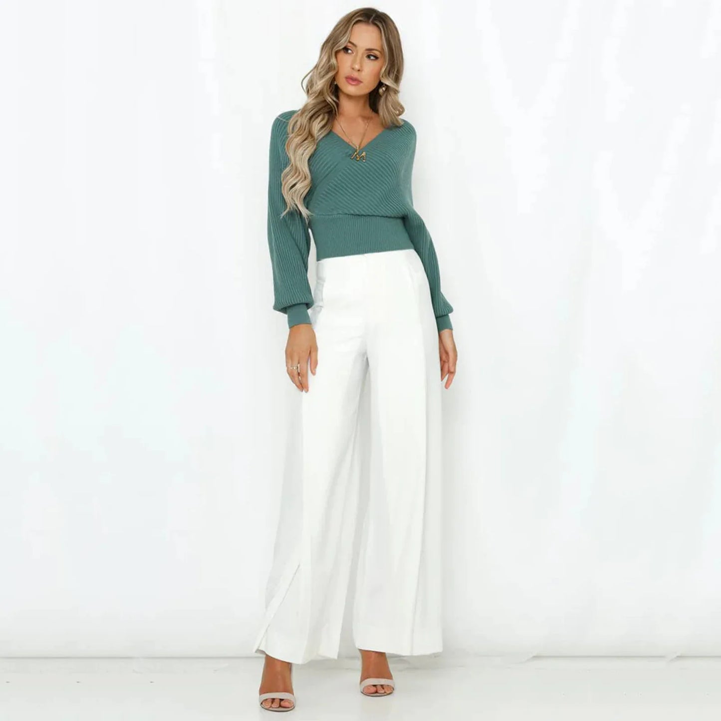 Women Pullovers Sweaters Knitted V Neck Full Sleeve Jumpers Y2k Streetwear Elegant Splice Knit Work Causal Tops Autumn Winter