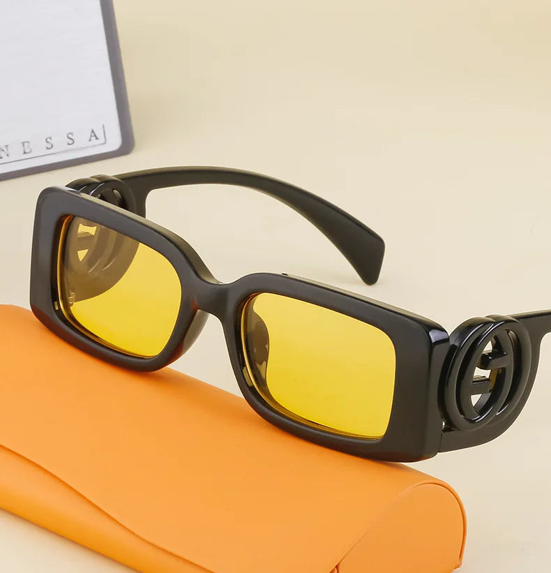 Oversized Square Gradient Sunglasses