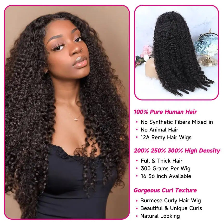 Textured Deep Wave Wig
