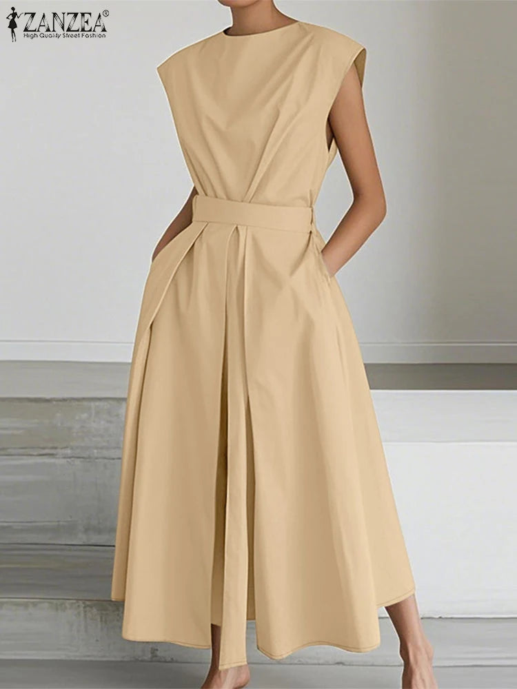 Collared Button Front Maxi Shirt Dress