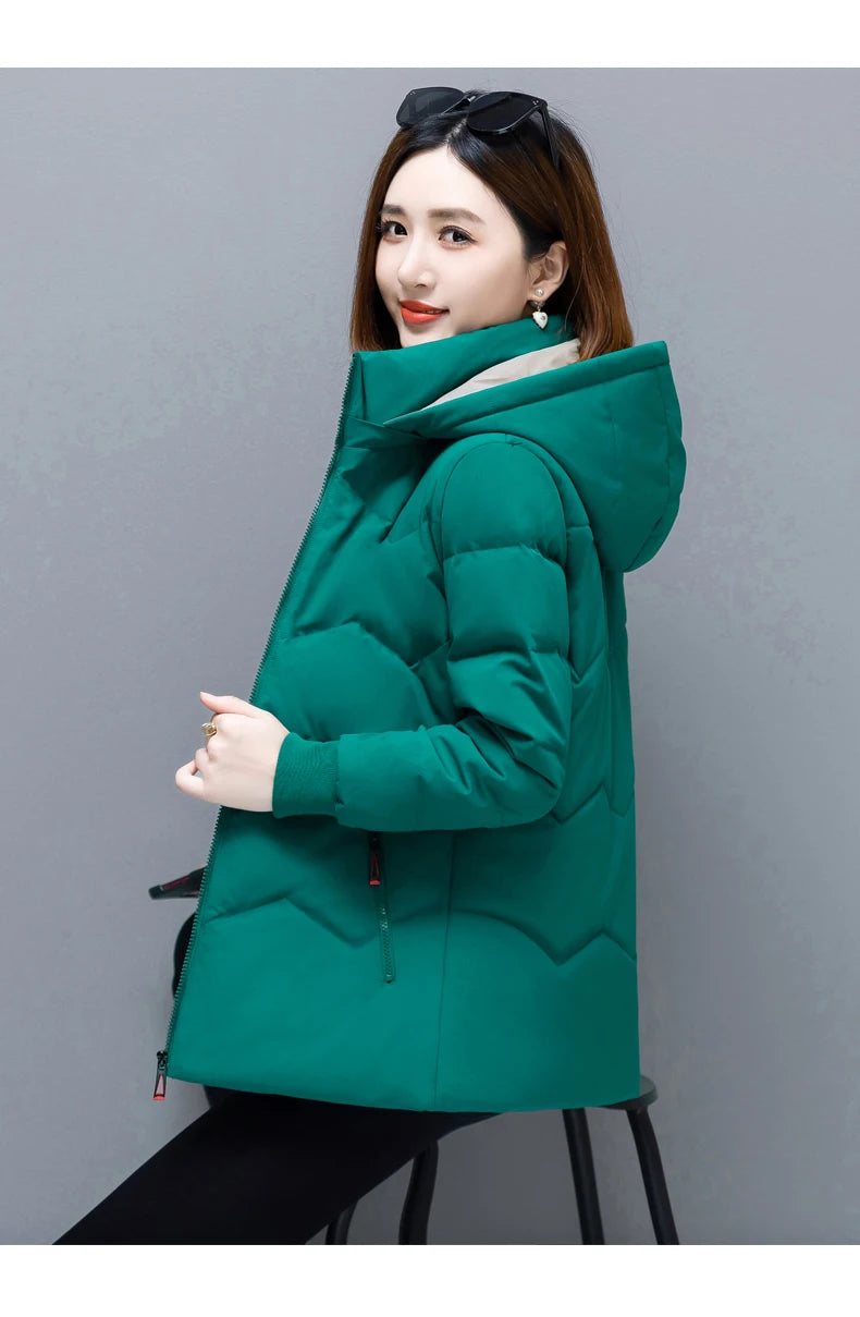 Slimming Winter Hooded Parka