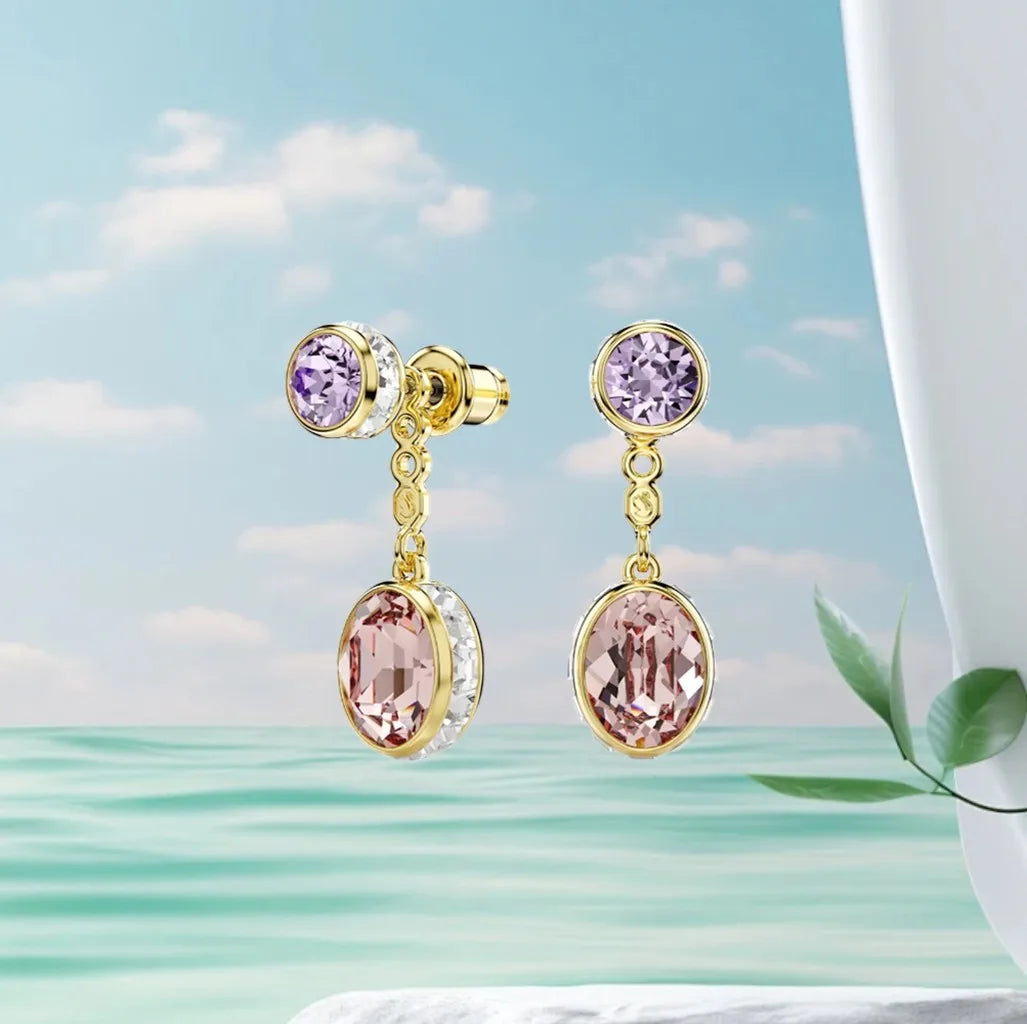 Mixed Cut Crystal Jewelry Set