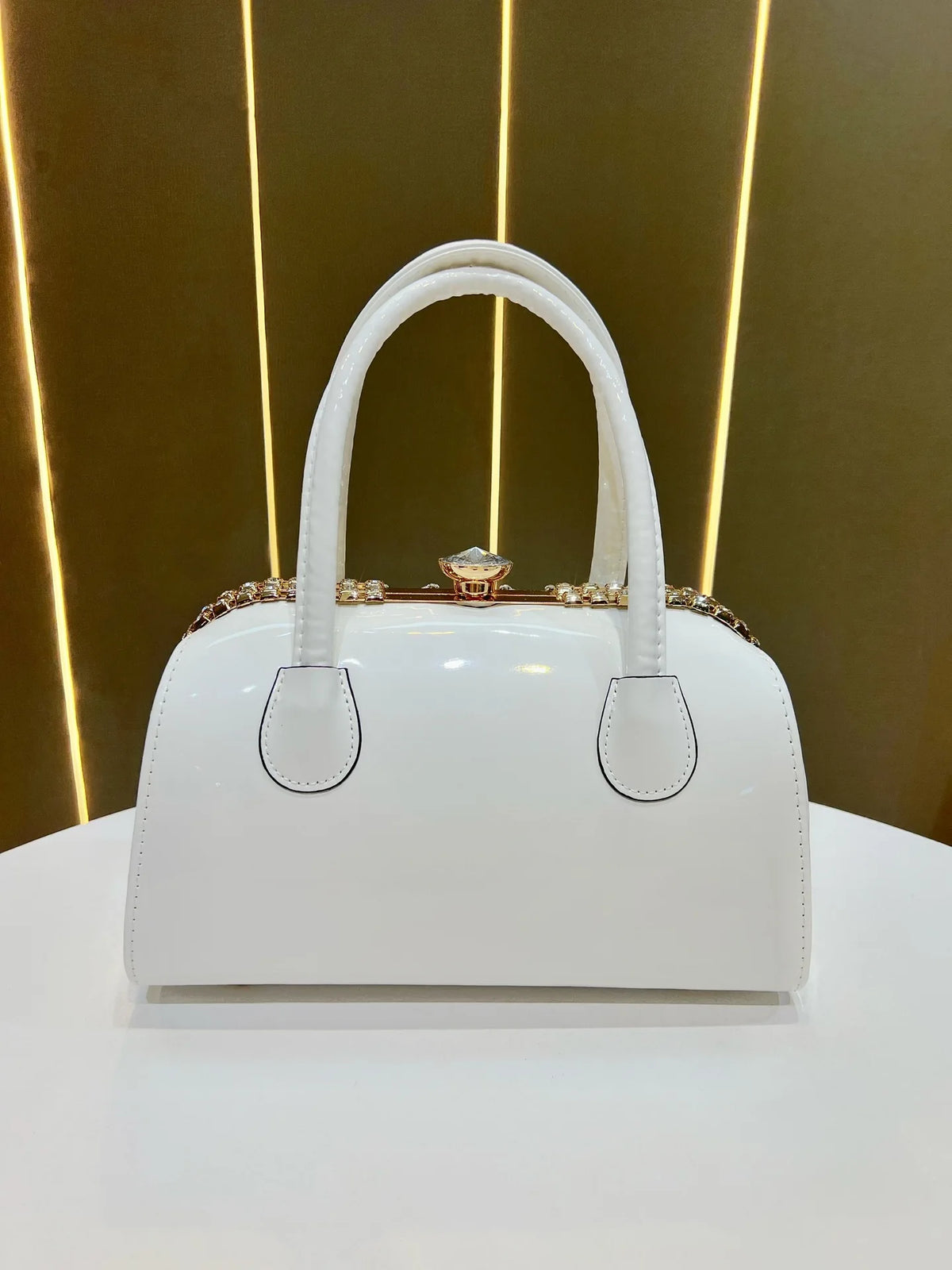 New Dinner Handbag Luxury Brand Diamond-encrusted Sparkling Dinner Party Handbag Fashion Trend Women's Shoulder Crossbody Bag