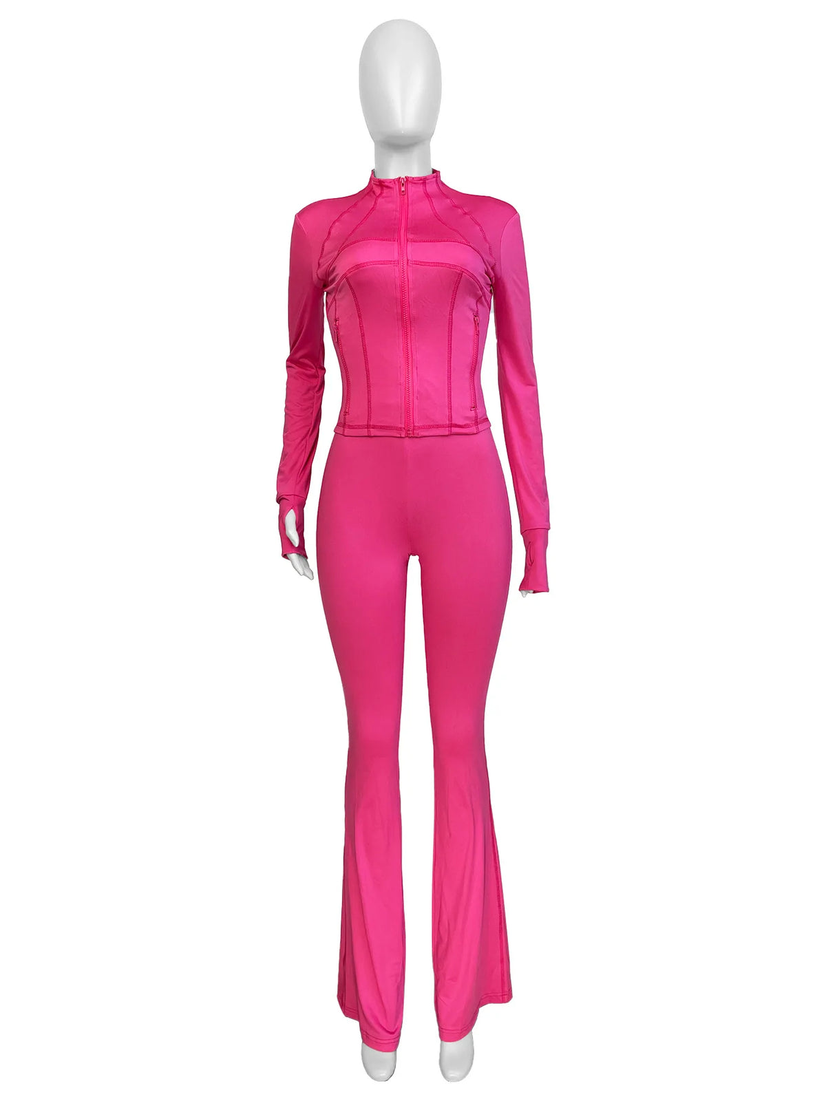 Streetwear Casual Two-Piece Tracksuit Set for Women