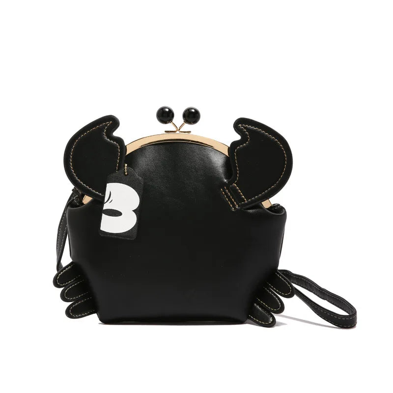 Crab Crossbody Handbag With Coin Purse