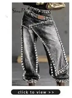 Euro American Style Loose High Waist Jeans for Women