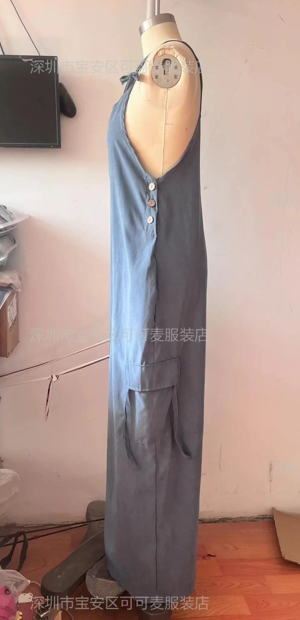 Jumpsuits Women One Piece Sleeveless Overalls Wide Leg Long Pants Casual Loose Rompers Y2k Streetwear Jumpsuit Summer 2025