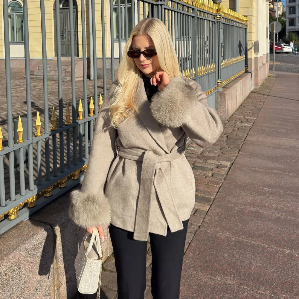Reversible Wool Coat