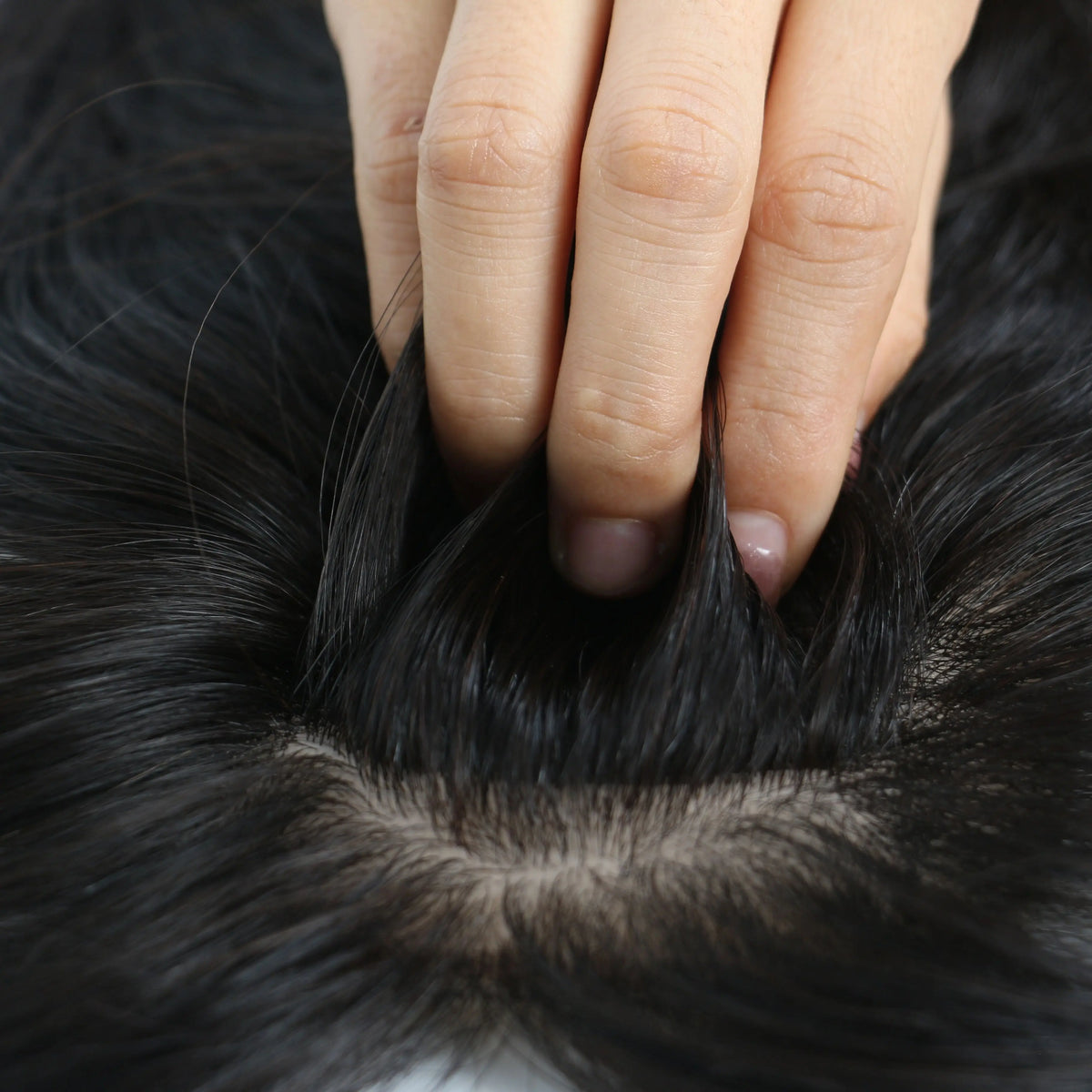 Glueless Straight Silk Base Human Hair Wig for Women