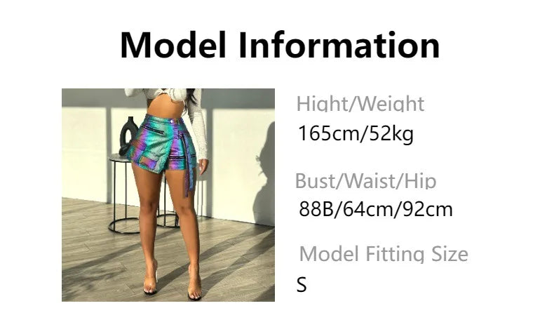 Solid Pattern Slim Shorts With Pockets Button Fly Zipper for Women