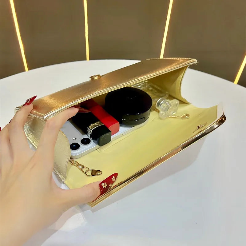 Embellished Evening Minaudiere Clutch