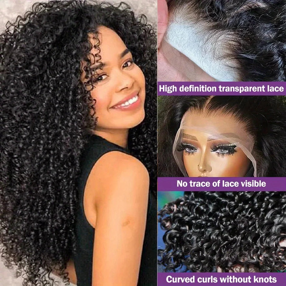 Deep Wave Lace Front Wig