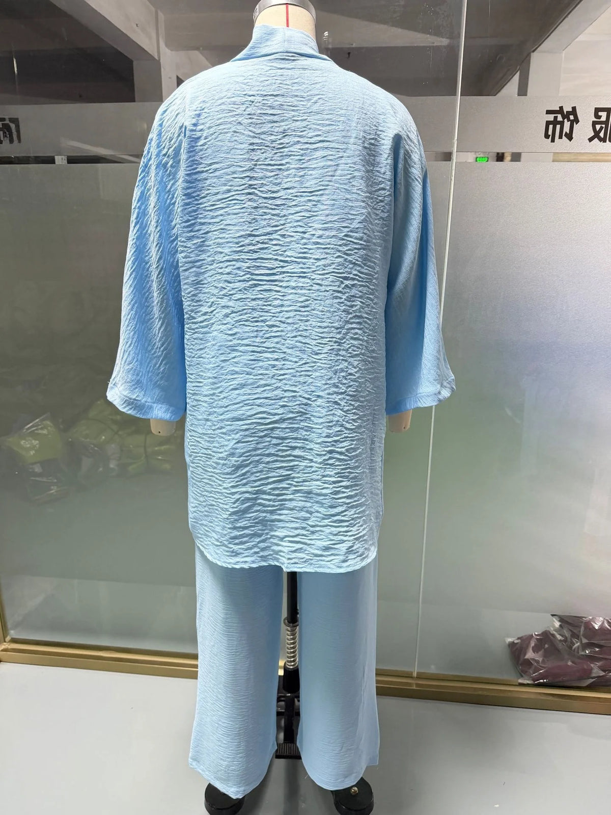 Loose Fit Three Piece Knit Beach Outfit Set for Women