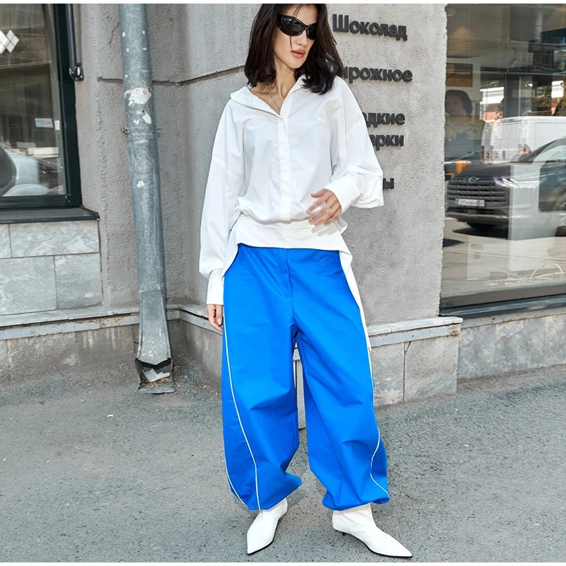 Elegant Loose Zip Up Casual Two Piece Set for Women