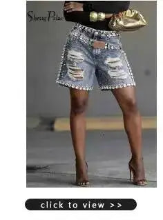 Loose Fit High Waisted Spliced Panel Jeans for Women