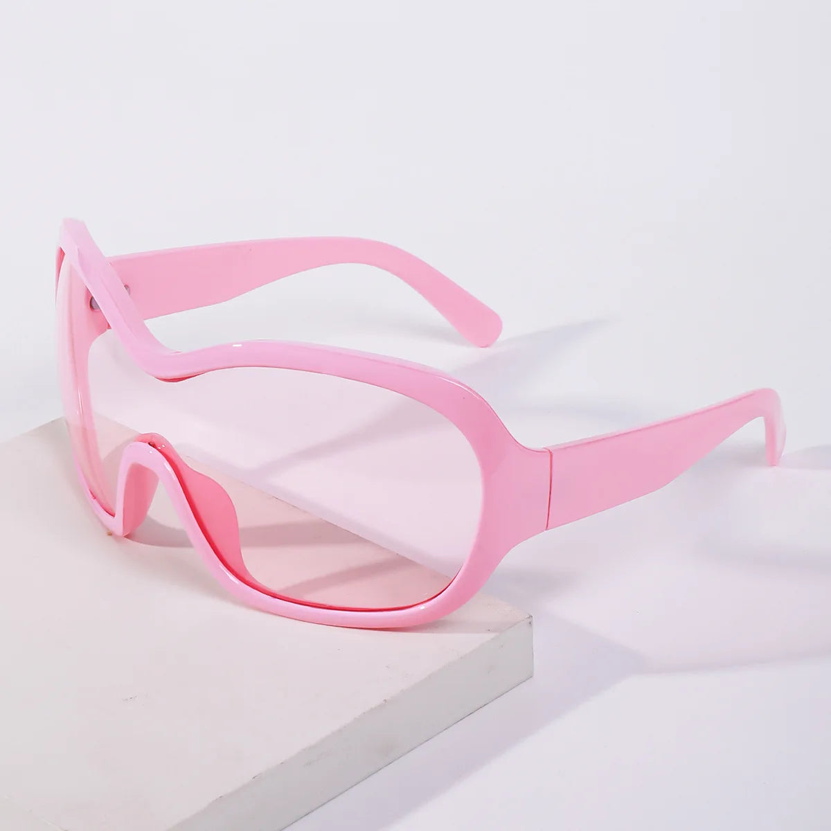 Oversized One-Piece Sport Shield Sunglasses for Women