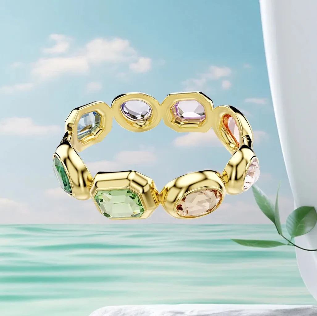 Mixed Cut Crystal Jewelry Set