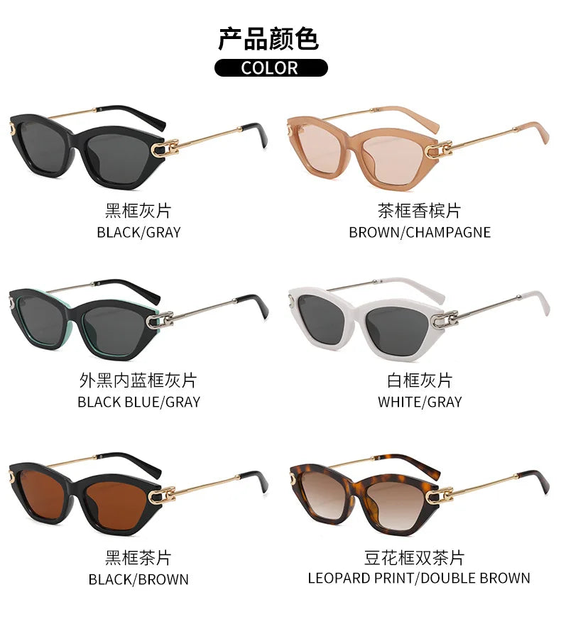 Knot Detail Cat Eye Sunglasses