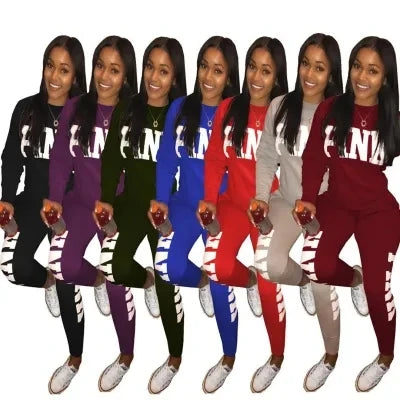 Quick Dry Slim Fit Two Piece Sportswear Set for Women