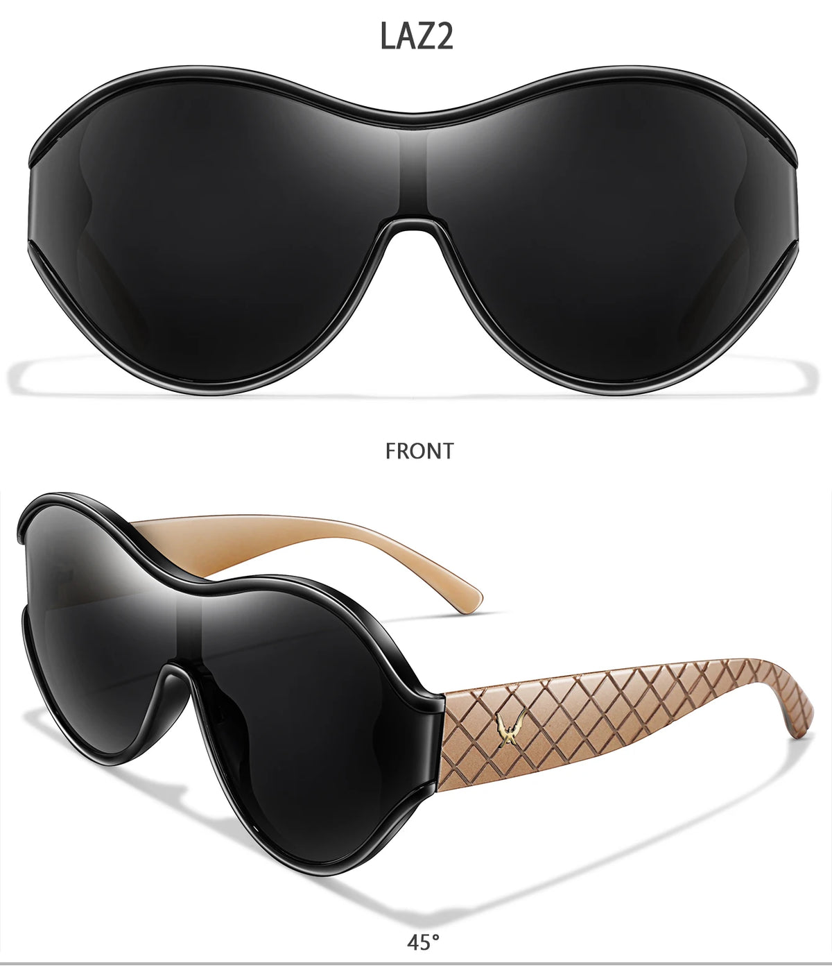 Oversized Round Fashion Sunglasses