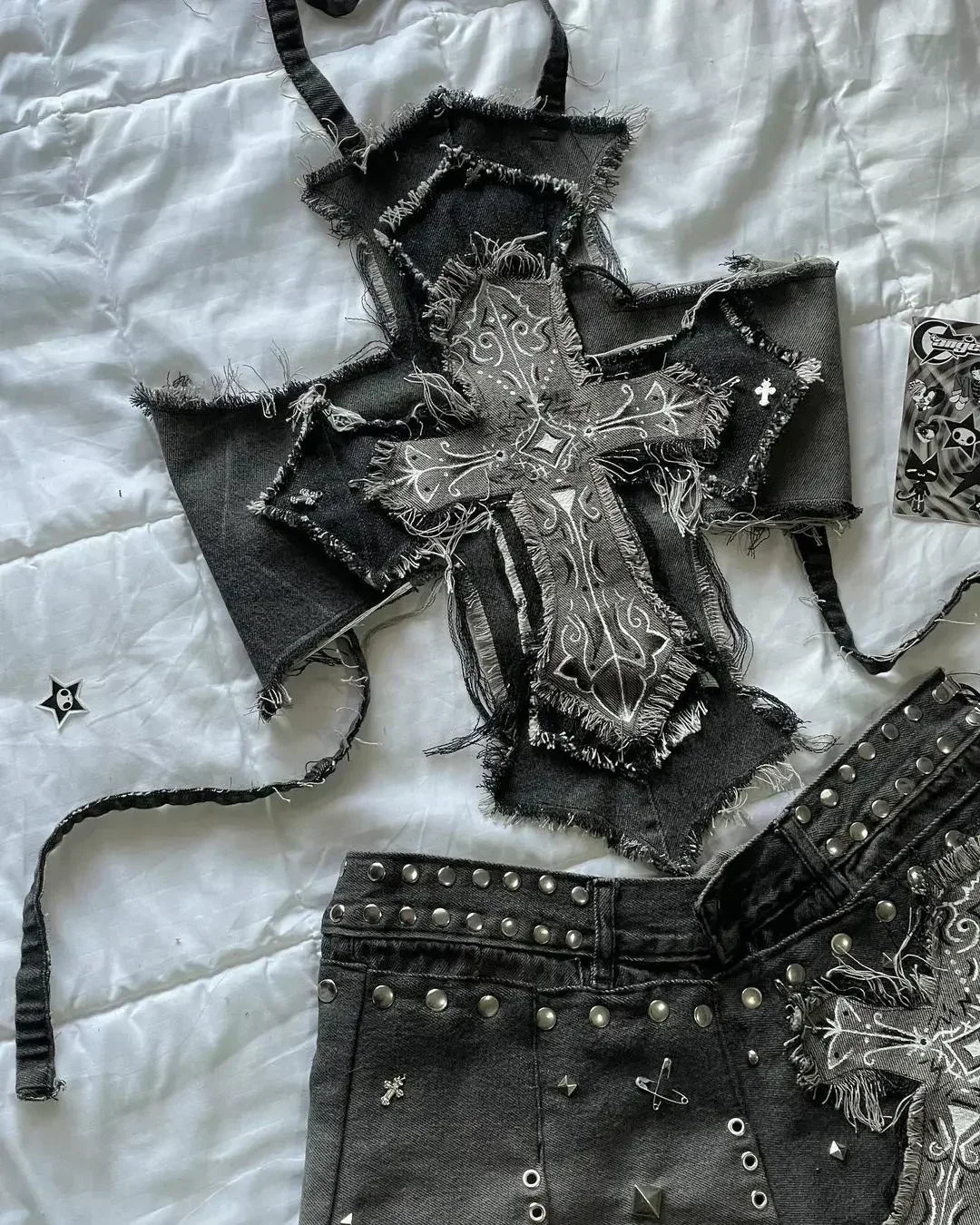 Y2K Knitted Splicing Short Skirt Two Piece Set Women Knitted Long Sleeved Sweater Cute Bow Mini Pleated Skirt Autumn Winter Suit