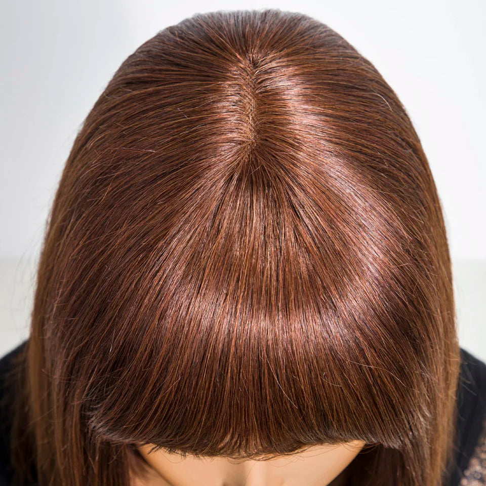 Glueless Short Straight Lace Closure Bob Wig for Women