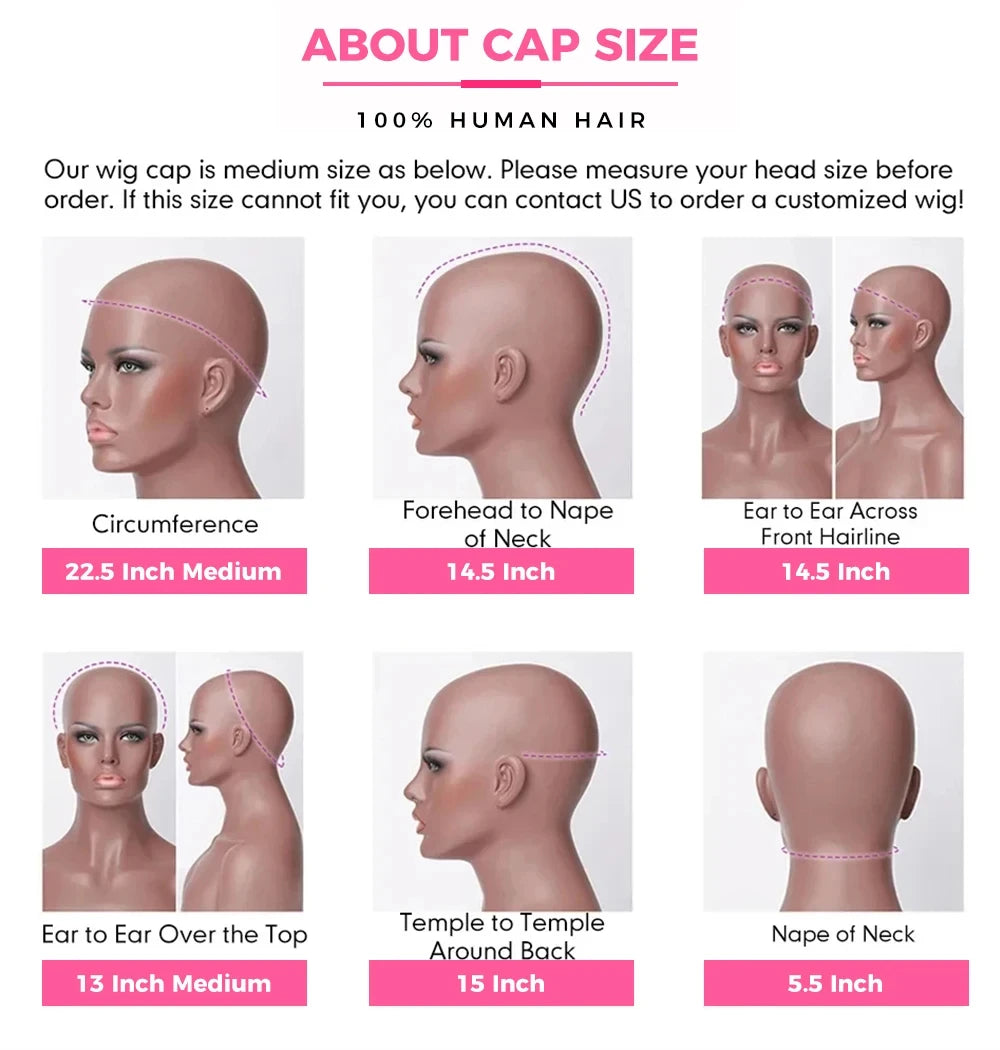 Straight Ombre Highlight Lace Front Human Hair Wig For Women