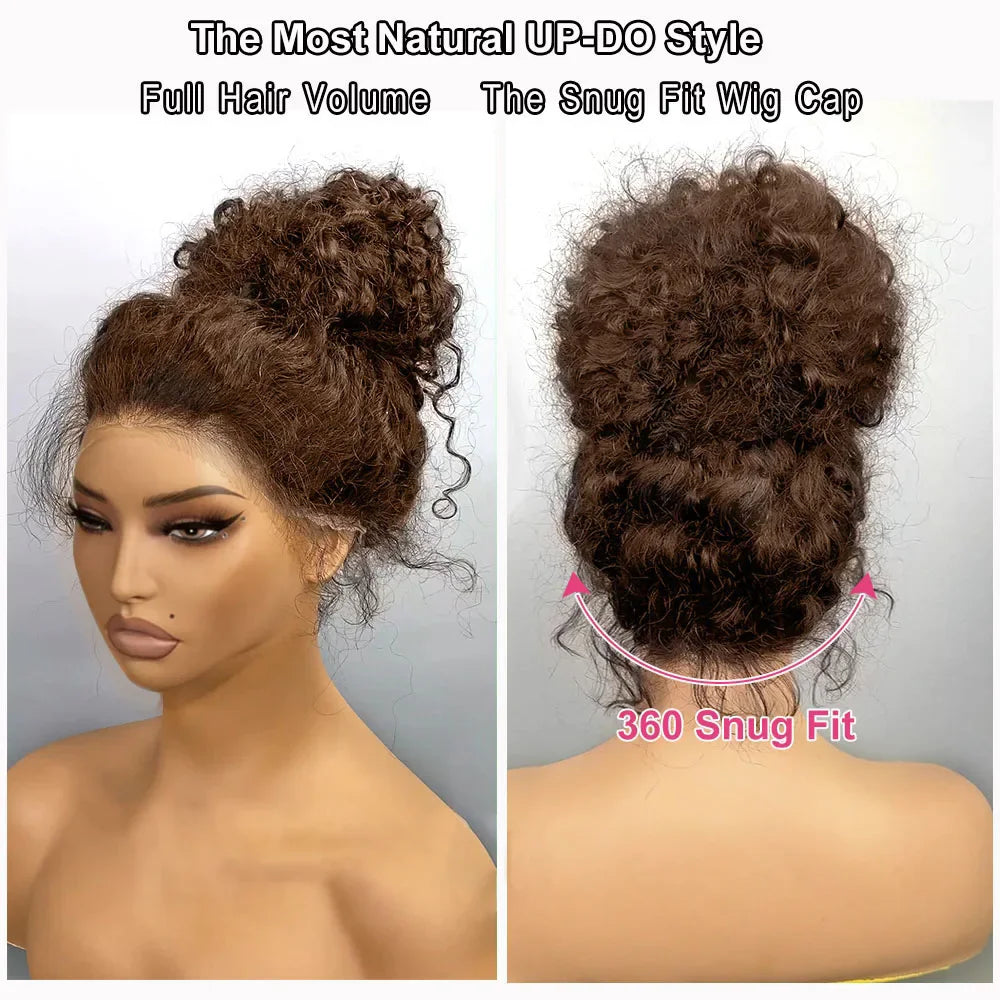 Adjustable Deep Wave Wig