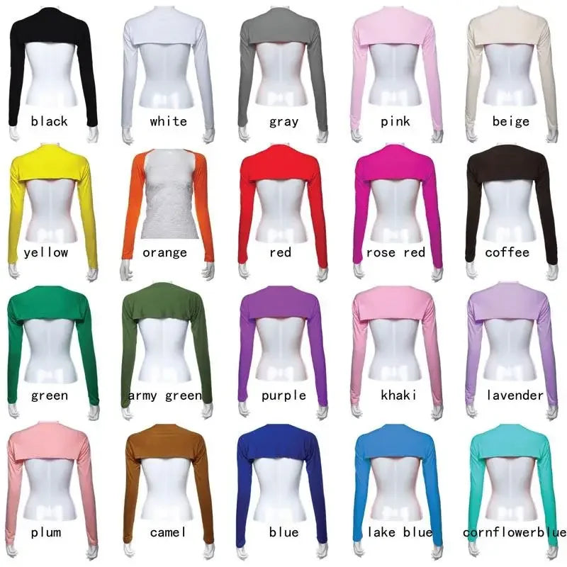Lightweight Sun Protection Arm Cover Shrug for Women