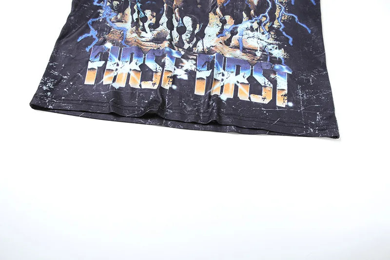 Sleeveless Graphic Tee