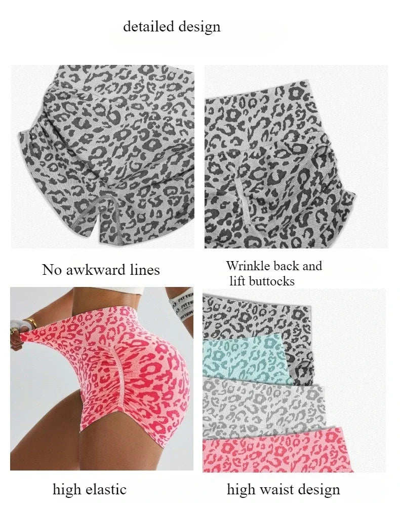 Leopard Print High Waist Leggings