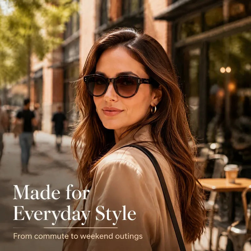 Retro Square Polarized Sunglasses