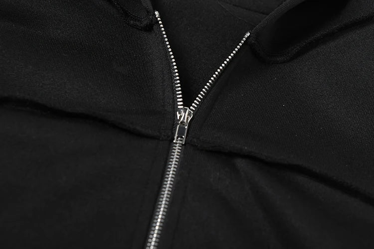 Cozy Woolen Hooded Pantsuit