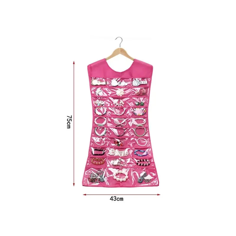 Dress Shaped Hanging Jewelry Organizer