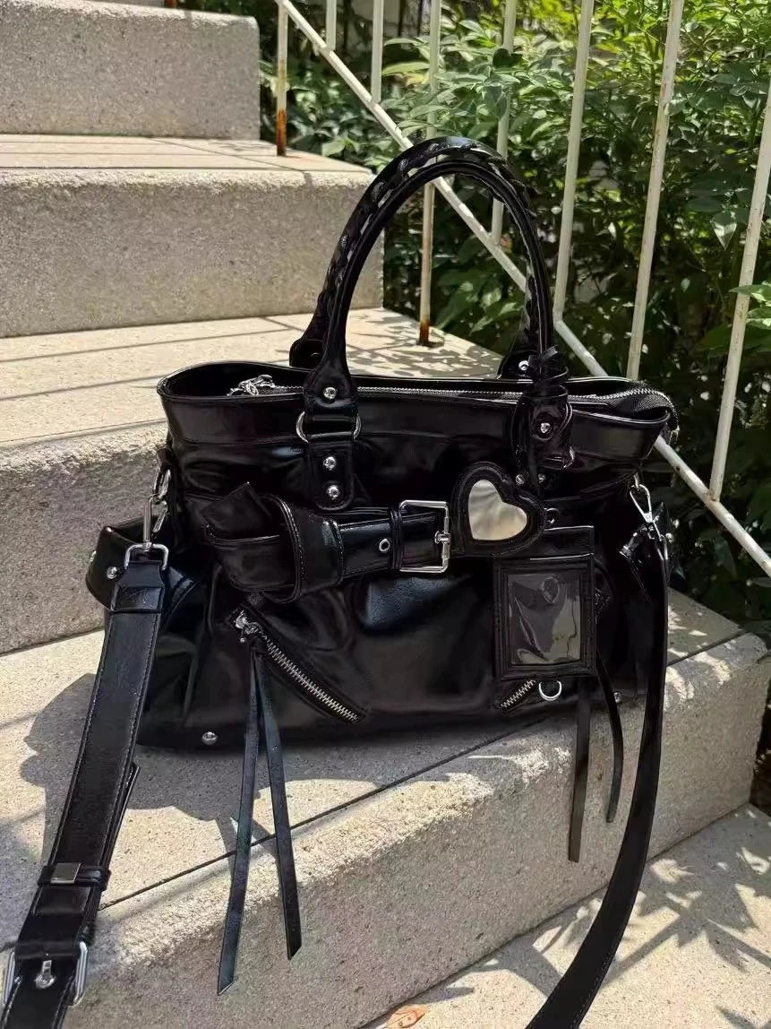 Top Quality Luxury Brand Handbag And Purse Designer Soft Leather Shoulder Bag Black Totes Women Fashion Underarm Tote Bags