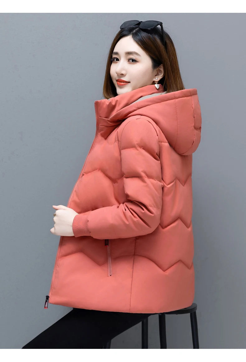 Slimming Winter Hooded Parka