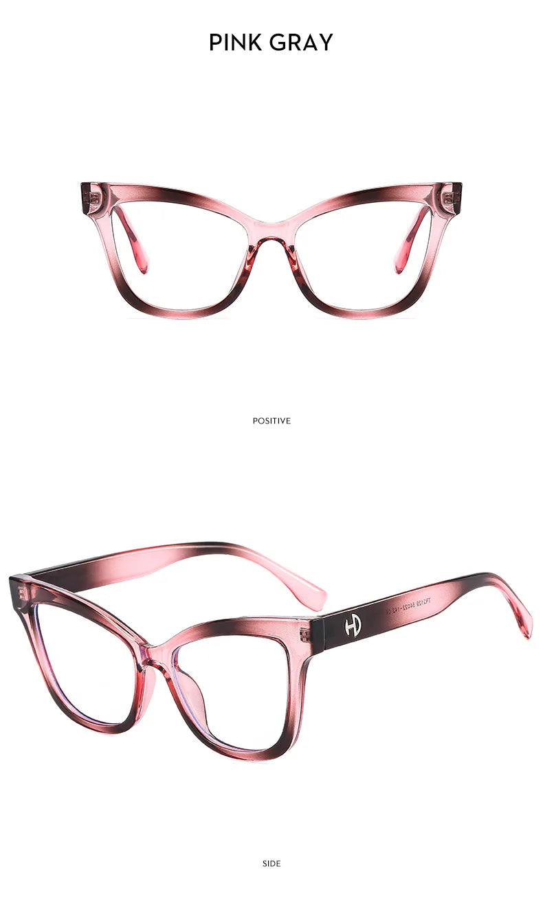 Vintage Blue Light Blocking Cat Eye Reading Glasses for Women