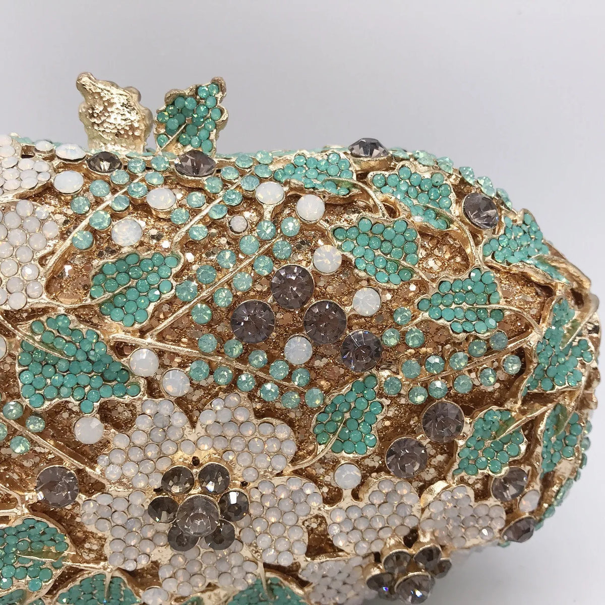 Sparkling Rhinestone Crystal Evening Clutch Bag for Women