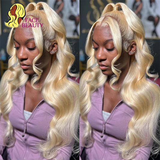 Honey Blonde Body Wave Wig
